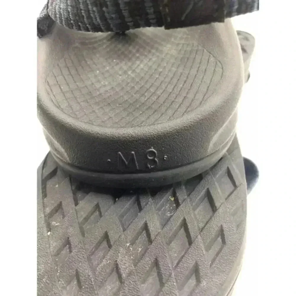 Chaco Z/Boulder 2 Multisport Black Strappy Slip On Sandal Shoes Mens US‎ 8